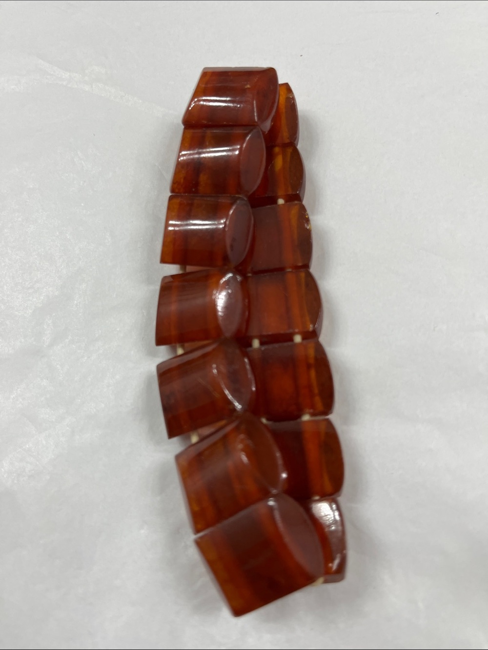 Baltic Amber Rectangular Beads - Picture 3 of 7
